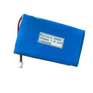 7,4 v 2S1P 3000mAh индивидуальная перезаряжаемая литий-ионная батарея медицинская батарея с сертификацией KC - Product Image 1