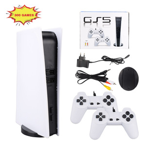 เครื่องเล่นเกม Gs5 แบบมีสายสำหรับเล่นที่บ้าน พร้อมเกม 300 เกม สำหรับเล่นบนทีวี - Product Image 1