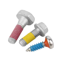 Carbon Steel 304 Stainless Steel Waterproof Thread Locking Screws M2 M3 M4 M5 Pre-Applied Patch Bolts for Electronics