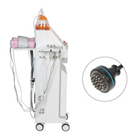 Appareil de thérapie par ventouses électrique 4 en 1 avec micro-courant et LED rouge pour l'agrandissement des seins, avec ventouses interchangeables, soins de beauté à domicile