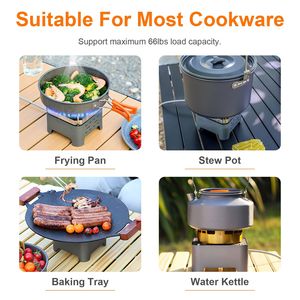 Portable 12000W Camping <b>Stove</b> With Windproof Carrying Case Outdoor Backpacking Burner Igniter for Hiking Picnics Car D0100X37LAT - Product Image 6
