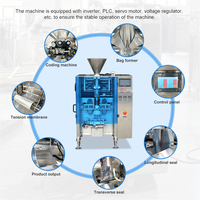 Machine de pesage, de remplissage et de scellage automatique VFFS pour la production d'emballages alimentaires de sucre blanc en granulés