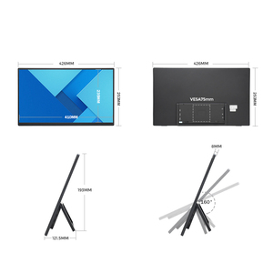 15.6 inch IPS 1920*1080p Thông minh Extender cảm ứng thêm màn hình tương thích màn hình di động cho điện thoại di động điện thoại thông minh máy tính xách tay máy tính - Product Image 6