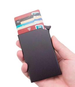 กระเป๋าสตางค์บางแบบต่างๆ ดีไซน์หลากหลาย ป้องกันการสแกน RFID ด้วยไมโครไฟเบอร์ สำหรับบัตรเครดิต โปรโมชั่นพิเศษ - Product Image 2