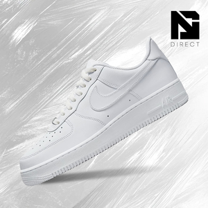 Nike Air Force 1 '07 'triple White' Zapatillas clásicas transpirables con cordones, zapatos informales de moda para hombre para uso diario - Product Image 1