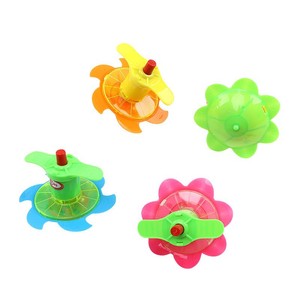 High-Speed Rotating Small Gyroscope Light-Emitting Plastic Toy for Children for Promotions