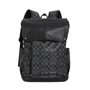 Men's Plaid <b>Backpack</b> <b>Large</b> Capacity 20-35L Computer Interlayer Leisure Travel Bag - Product Image 5