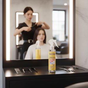 SOFTSUB Spray hydratant idéal pour les cheveux colorés, <span class=keywords><strong>soin</strong></span> de la couleur, protection contre la <span class=keywords><strong>chaleur</strong></span>, 200 ml - Product Image 2