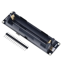 Honclay Wemos Placa de Desarrollo D1 Mini Módulo WiFi con Cubierta de Batería ESP8266 + 18650, 2 Unidades, 1 Unidad