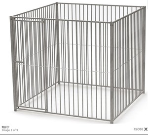 10x10x6 pies cómodas cajas de animales grandes para exteriores/casa de mascotas de alambre soldado barato/perreras y jaulas para perros de patio trasero con eslabones de cadena - Product Image 5