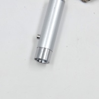 Lampe de poche UV détecteur de faux billets, mini lampe torche LED en alliage d'aluminium, porte-clés, indice de protection IP20, portée 50m, lumière violette, agent fluorescent