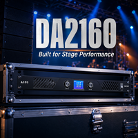 Amplificateur de puissance numérique 1600W avec écran LCD, double canal, amplificateur audio professionnel pour DJ, enceintes PA, caissons de basses et sonorisation en direct