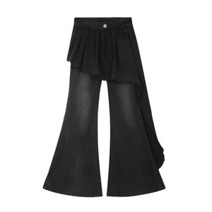 Pantalones Casuales de Mujer de Color Sólido, Versátiles, Urbanos, Casuales, de Moda, Primavera 2025, Venta al por Mayor, Colores Personalizables - Product Image 5