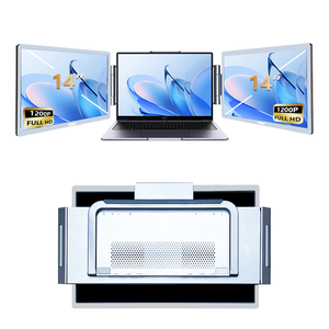 Bvs Nhà Máy Giá 14 Inch Xách Tay Màn Hình Có Thể Gập Lại Màn Hình Kép Đầy Đủ HD 1200P USB-Cfull Chức Năng Mini HD-MI 180 Đầy Đủ Xem - Product Image 1