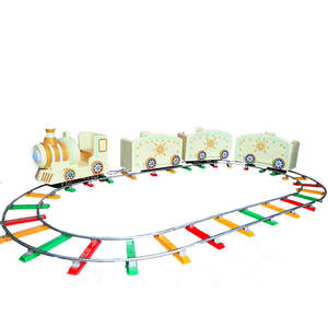 Ensemble <span class=keywords><strong>de</strong></span> train miniature électrique <span class=keywords><strong>de</strong></span> divertissement commercial stable et résistant aux enfants, train miniature pour enfants, train miniature pour enfants - Product Image 1