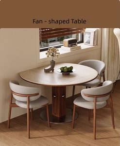 <span class=keywords><strong>Tavolo</strong></span> da pranzo quadrato convertibile e sedie Set, stile nordico <span class=keywords><strong>salvaspazio</strong></span> mobili da sala da pranzo con <span class=keywords><strong>tavolo</strong></span> regolabile - Product Image 5