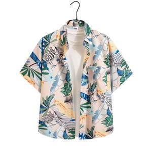 Chemise décontractée pour homme à manches courtes, imprimé floral tropical, prix de gros, chemise de plage pour la Floride, <span class=keywords><strong>Miami</strong></span>, Hawaï, souvenir - Product Image 4