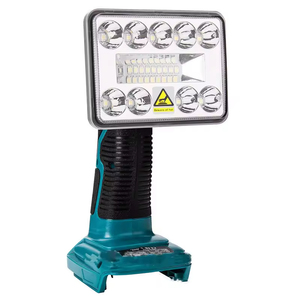NUEVA Lámpara LED de Trabajo, Linterna para Batería de Litio <span class=keywords><strong>Makita</strong></span> BL1430 BL1830, Iluminación Exterior USB de 3 Pulgadas, 1000lm, IP65, Táctil - Product Image 2