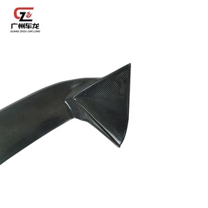 Alerón trasero de techo de fibra de carbono para coche, accesorio deportivo para VW <span class=keywords><strong>Golf</strong></span> 8 2021 R Line GTI Hatchback R Style - Product Image 5