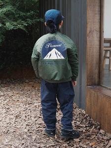 Veste à fermeture éclair pour enfants, vêtement matelassé chaud tout-aller pour l'hiver, imprimé teint en pièce, <span class=keywords><strong>costume</strong></span> de baseball coupe-vent pour garçon, veste pour garçon - Product Image 4