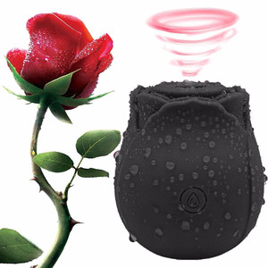 SEXBAY Vibrator mainan seks silikon tahan air wanita <span class=keywords><strong>Stimulator</strong></span> isi ulang Vibrator mawar mainan seks - Product Image 4