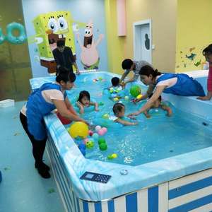 Piscine exclusive pour bébé faite à la main, <span class=keywords><strong>baignoire</strong></span> moderne au fini nickel pour pépinières haut de gamme et spas de luxe pour la maison - Product Image 6