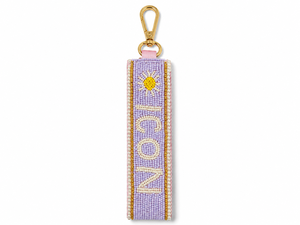 Sstringz Handmade ICON <b>Keychain</b> <b>Personalized</b> Beaded Key Ring Custom Bag Charm Gift Accessory for Keys Backpacks and Handbags - Product Image 3