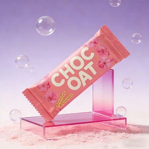 Custom Printed Heat Seal Back Seal Plastic Mylar Bags Chocolate Bar Energy Bar <b>Stick</b> Packs Sachet Pouch Food Packaging Bags - Product Image 1