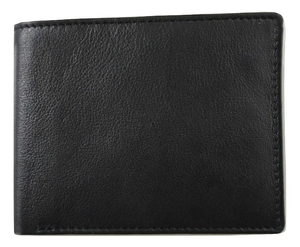 Vintage Style Genuine Leather <b>RFID</b> <b>Wallet</b> with Open Closure Embroidery Decoration Candy Pattern - Product Image 1