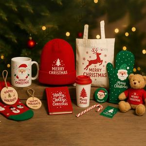 Sets de Regalo Promocionales Navideños con Logotipo Personalizado, Bolsas de Regalo para Eventos Corporativos, Festivales, Clientes y Promoción de Marca - Product Image 3
