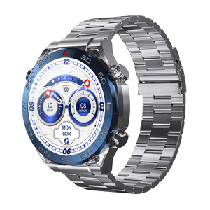 ZD5 Ultra <span class=keywords><strong>Mate</strong></span> série montre intelligente ECG pression artérielle oxygène NFC Reloj Inteligente montre intelligente bande en acier inoxydable pour hommes - Product Image 3