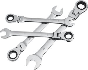 Công Cụ Phần Cứng Cải Thiện Nhà Mở Cuối Spanners Kết Hợp Ratchet Cờ Lê Với Linh Hoạt Đầu Dual-Mục Đích Ratchet Công Cụ - Product Image 4