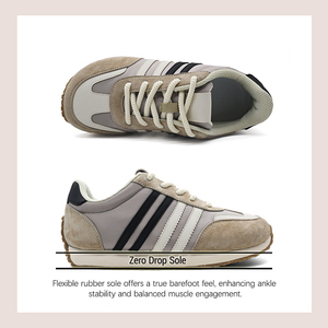 Chaussures de Course sur Route à Bout Large pour Femmes, <span class=keywords><strong>Baskets</strong></span> Athlétiques Larges de Tennis avec Semelle Extérieure en Caoutchouc - Product Image 4