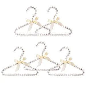 Percha de perlas para niños, colgador de ropa de perlas de 20CM de longitud, superventas, popular