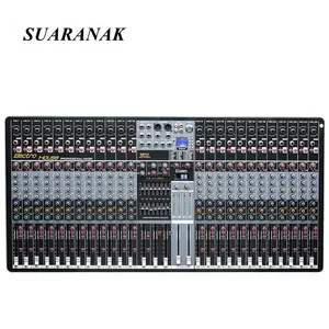 Professional Sound Mixer 24 Channel Mono 48V USB Audio Mixer Stage Equipment Digital Console