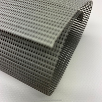 Filet en plastique vinyle de maille de tissu enduit de PVC pour des bannières et des couvertures