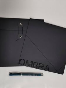 Hot Stamping <b>A4</b> Office <b>File</b> Folder Fancy Paper Document Carrier Bag String and Button Closure <b>A4</b> Envelope - Product Image 3
