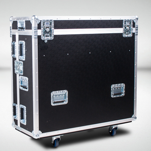 เคเคแมร์ค กล่องใส่เครื่องผสมเสียงแบบพกพา รุ่น Avid Venue <span class=keywords><strong>S6L</strong></span> 48D 32D 24D 24C 16C  วัสดุอลูมิเนียมพับได้ พร้อมล้อเลื่อน รุ่น Doghouse Multi Mixer Flight case - Product Image 6