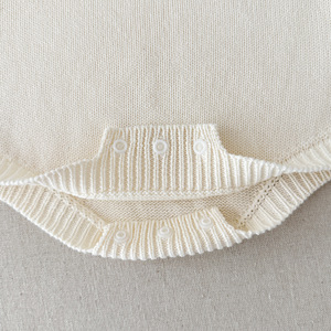 Conjunto de Ropa para Bebé Niña, Primavera-Otoño 2026, Estilo Dulce, Color Sólido, Suave y de Calidad - Product Image 6