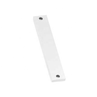Yiwu Aceon-Barra rectangular plana de acero inoxidable con dos agujeros, placa de etiqueta con nombre, logotipo, fabricación de joyas, conector para estampado