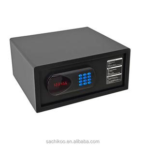 Coffre-fort électronique de luxe en acier haute sécurité avec grand écran LED et clé maîtresse, ignifuge, pour usage hôtelier - Product Image 3