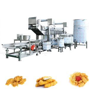 Chất lượng tốt chuối chuối chip chifle Donut Fryer máy tự động sâu Fryer đậu xanh liên tục chiên máy - Product Image 1