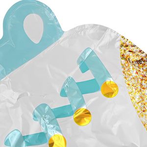 Colorful Roller Skate Foil Balloon, Metallic Retro 80s for <b>Kids</b> Birthday & Disco Party Supplies - Product Image 5