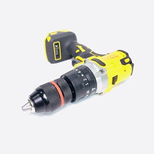 Taladro percutor inalámbrico de litio de alta potencia de 20 V, tipo 99, amarillo, recargable, sin escobillas, con destornillador de 13 mm - Product Image 2