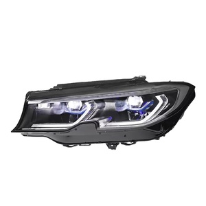 Faros LED Láser de Lujo para BMW Serie 3 G20 2020-2022, Ojos de Ángel Dinámicos, Proyector Bi-LED, Luz Alta y Baja, Actualización de Lámparas Automáticas - Product Image 1