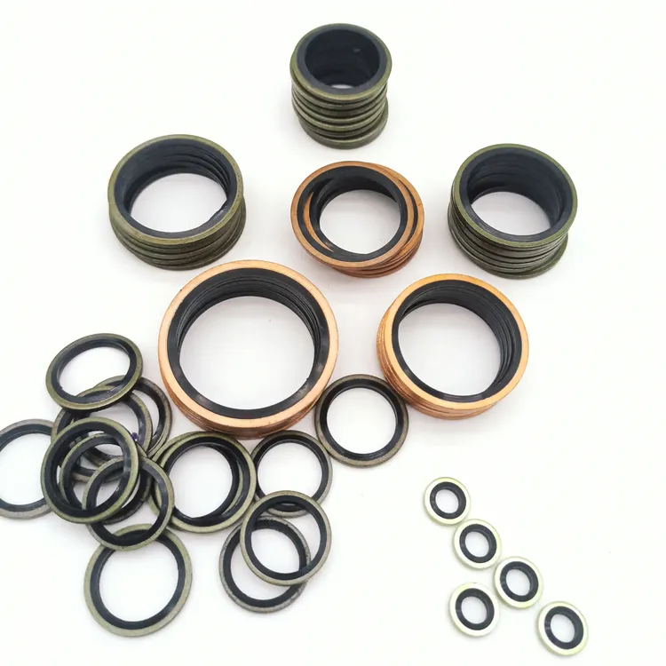 Customized High Quality Carbon Steel With Nbr Rubber Hydraulic Combined Bonded Seal Dowty Washer