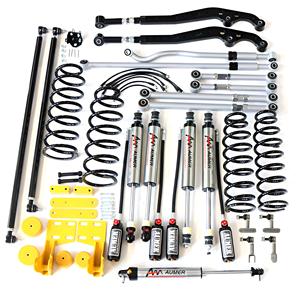 <span class=keywords><strong>Amortisseur</strong></span> à réservoir externe à azote Aumer Série D 4x4 tout-terrain, kits de suspension rehaussée 4x4 tout-terrain pour LC105 Land Cruiser 80 - Product Image 1