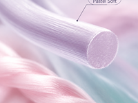 Filamento de Impresora 3D Yiqiu3D Silk PLA de 1.75mm, Juego de Colores Pastel Macaron para Regalos y Decoración, Compatible con Bambu Lab y Creality