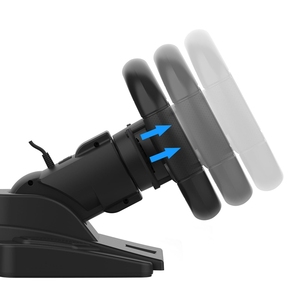 Controller di guida a 180 gradi gioco volante volante <span class=keywords><strong>Plug</strong></span> <span class=keywords><strong>Play</strong></span> con pedale per PS4/PS3/Nintendo Switch/PC Windows/Android - Product Image 3