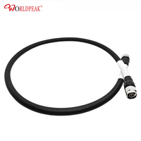 HF-Pigtail-Anschluss mit LDF4-50A Superflex-Zuführung 4.3-10 Din-Stecker N-Typ Stecker Kupfer-Koaxialkabel-Baugruppe PE-Isolierung